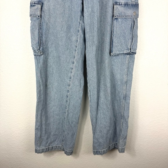 Madewell Low-Slung Straight Cargo Jeans in Coleman Wash Size 28 - Picture 7 of 11